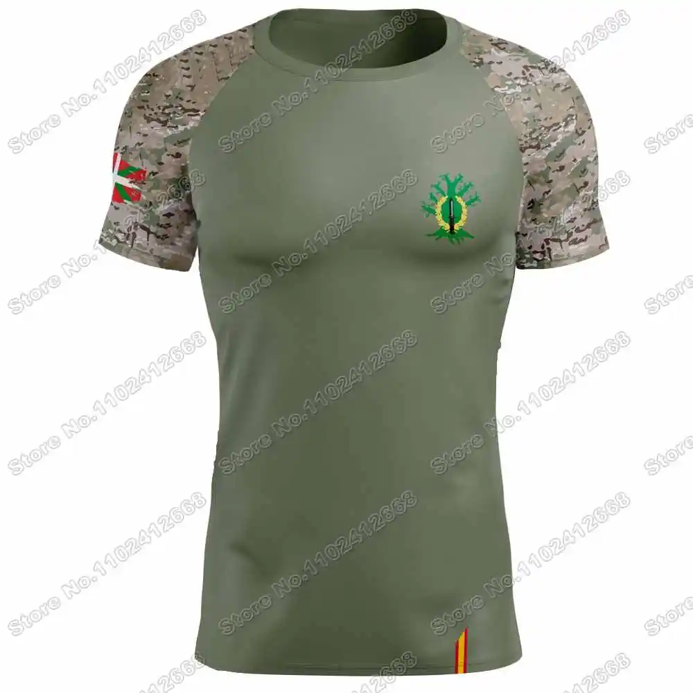 2023 Spanish BERROZI of the Ertzaina T Shirt Basque flag Outdoor Tech Shirts MTB Clothing Training Tops Fitness Hiking Jerseys