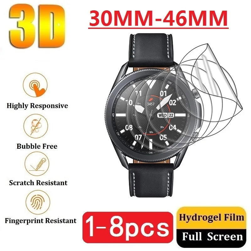 Película protectora para reloj inteligente Protector de pantalla de 39MM 38MM 37MM 36MM 35MM 34MM 33MM 40MM 41MM 42MM 44MM 45MM 30MM-46MM