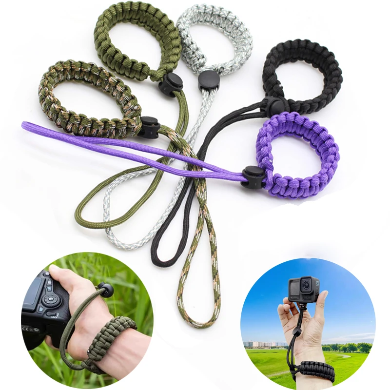 

Anti-lost Camera Rope Strap Wrist Straps Strong Polyester Rope Simple and Practical Strap Outdoor Mobile Phone Camera Holder