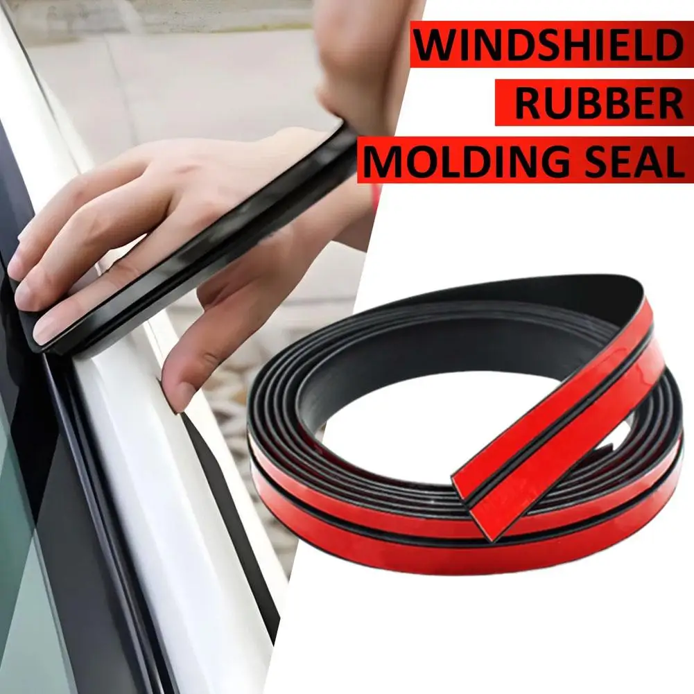 Universal Car Door Rubber Seal Strip Self Adhesive Hollow Weatherstrip For Car Truck Suv Trunk Window Soundproof Waterproof H3n7