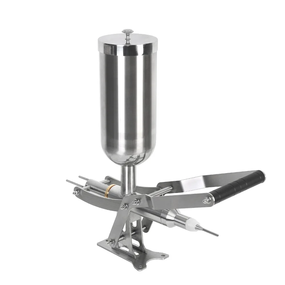 Bakery Snack Injecting Machine Cake Filling & Cream Depositor with Fruit Jam Injector for Milk & Flour