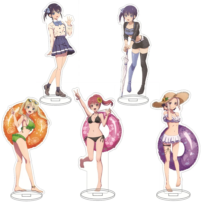 16CM Anime Acryl-Standfigur Freundin, Freundin Mukai Naoya Saki Saki Minase Nagisa Hoshizaki Rika Cosplay-Figur Ornamente Geschenke