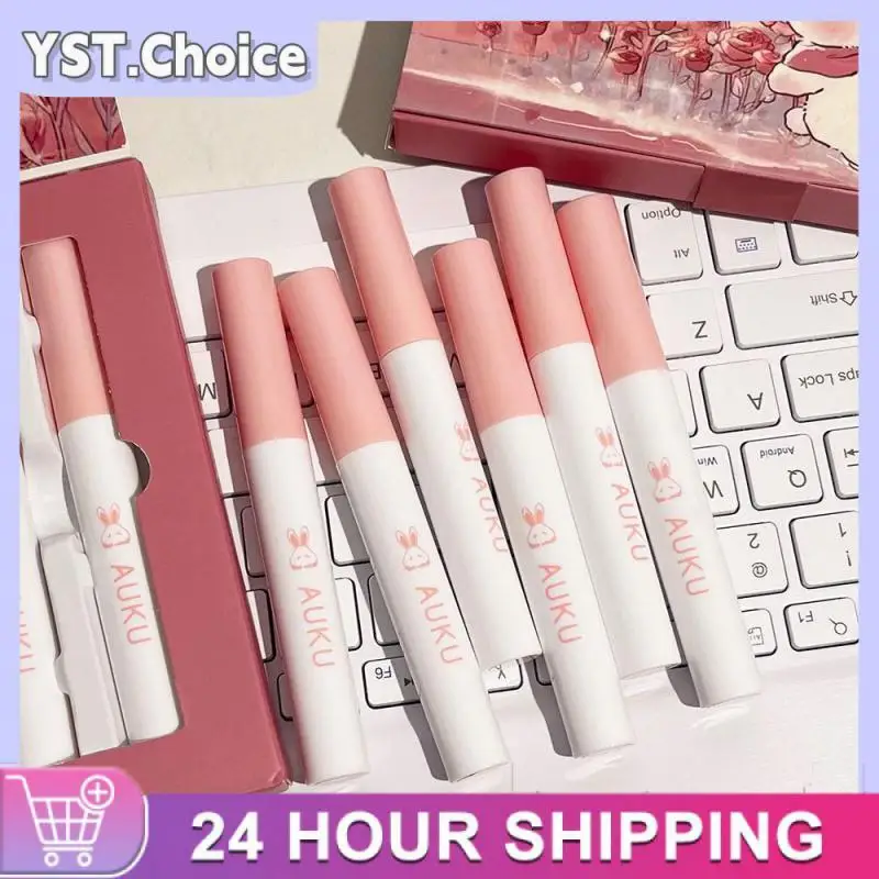 Non-drying Lip Glaze General Skin Type Silky Indulgence Rich Color Waterproof And Sweatproof Lightweight And Non-drying Lipstick