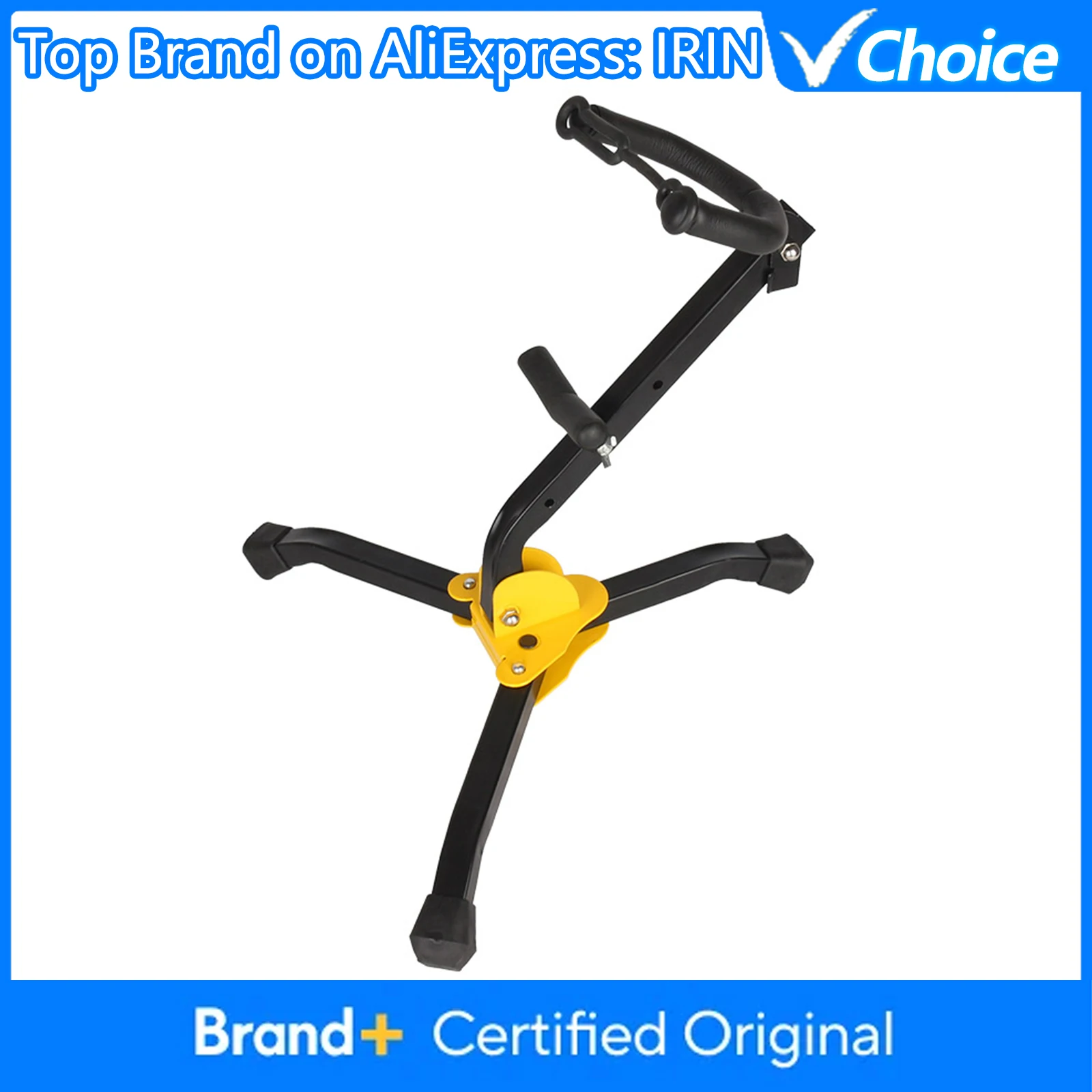 

IRIN Saxophone Stand Foldable Portable Alto Tenor Sax Stand Saxophone Tripod Holder Saxophone Woodwind Instrument Accessories