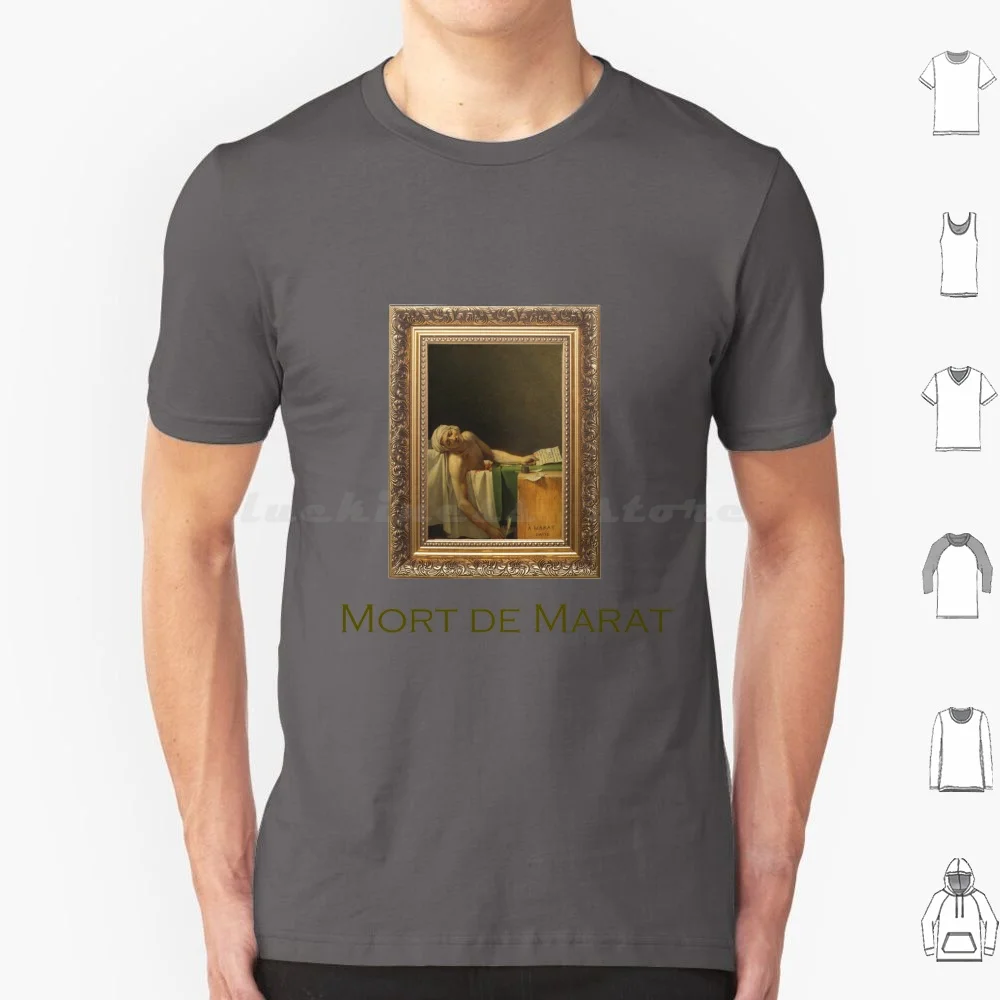 Death Of Marat T Shirt Men Women Kids 6Xl Mort De Marat French Classical Death Of Marat Renaissance