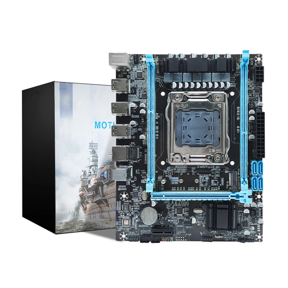 Imagem -06 - Placa-mãe Micro-atx X79 Lga2011 Sata 2.0 M.2 Desktops Nvme Placa-mãe do Computador Placa-mãe do pc 32gb de Memória Ddr3