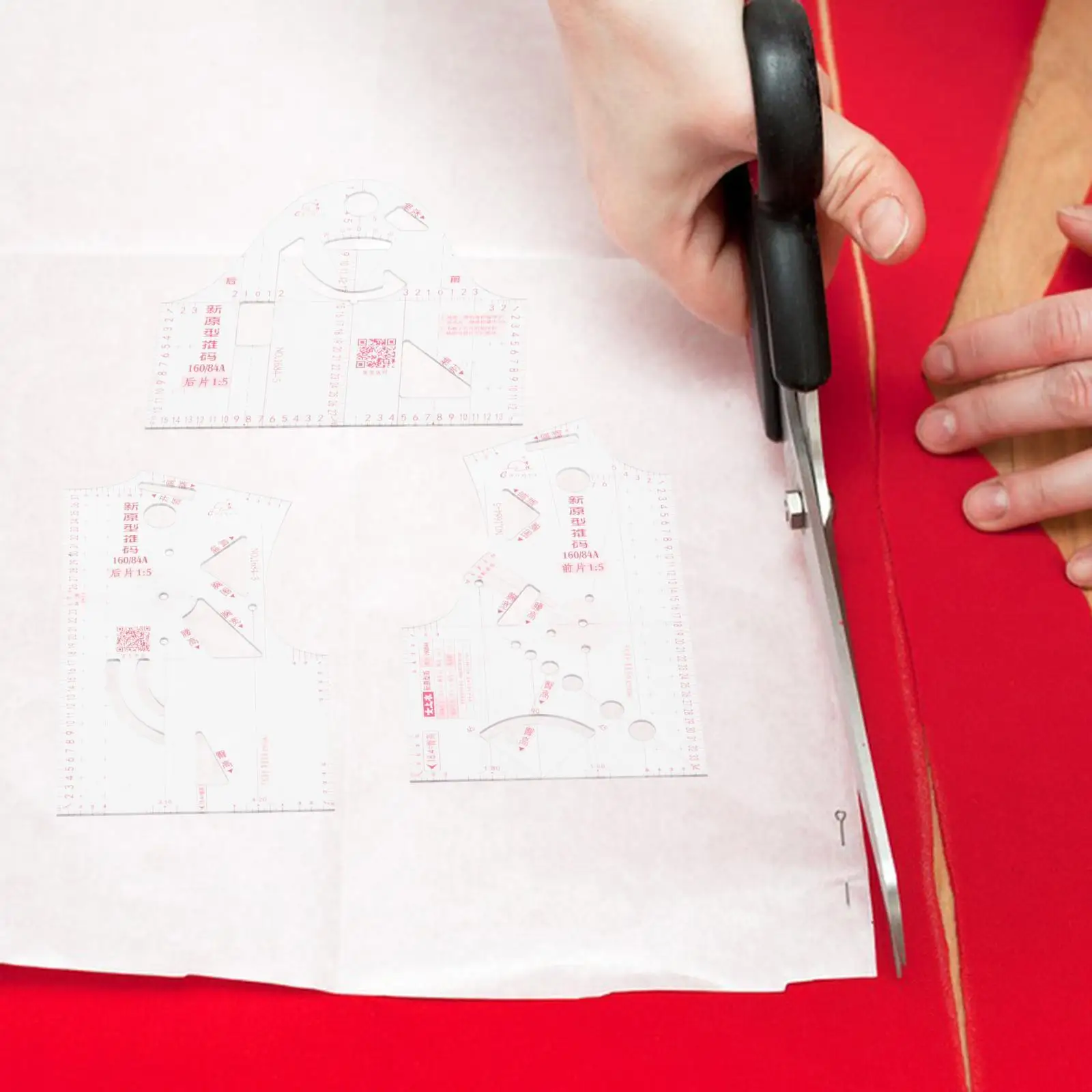 1: Ruler for Women Clothes Design, Sewing Pattern Template Design Ruler French Curve Ruler