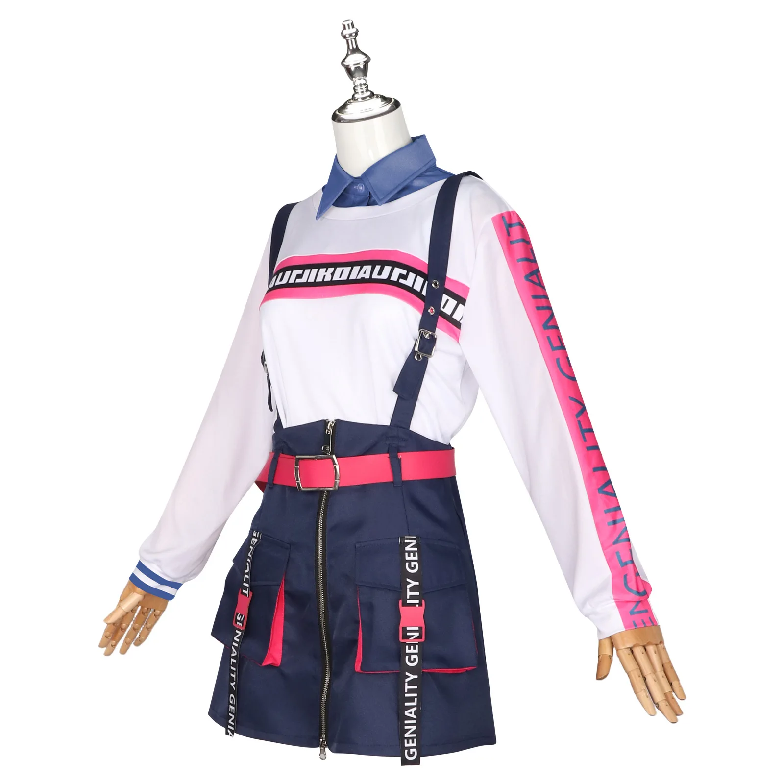 Azusawa Kohane あずさわこはね Cosplay Costume Anime Project Sekai Colorful Stage Feat Uniform Outfit Wig Halloween Para Mujeres Y Niñas