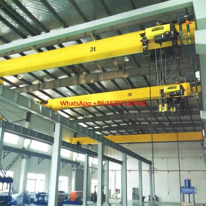 Warehouse 50 Ton 20 Ton 50T Single Girder Overhead Crane Over Head