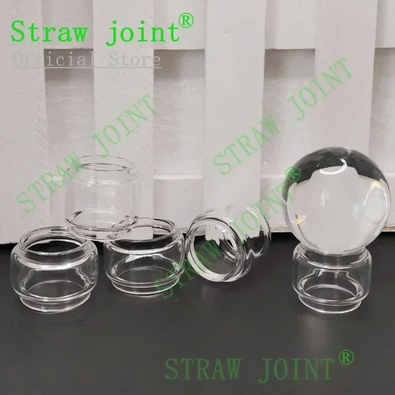 Straw Joint 5PCS Clear Bulb Glass Base Tube for Vaporesso/ GEN nano X/GTX ONE /GEN S 220w KIT 80s 200