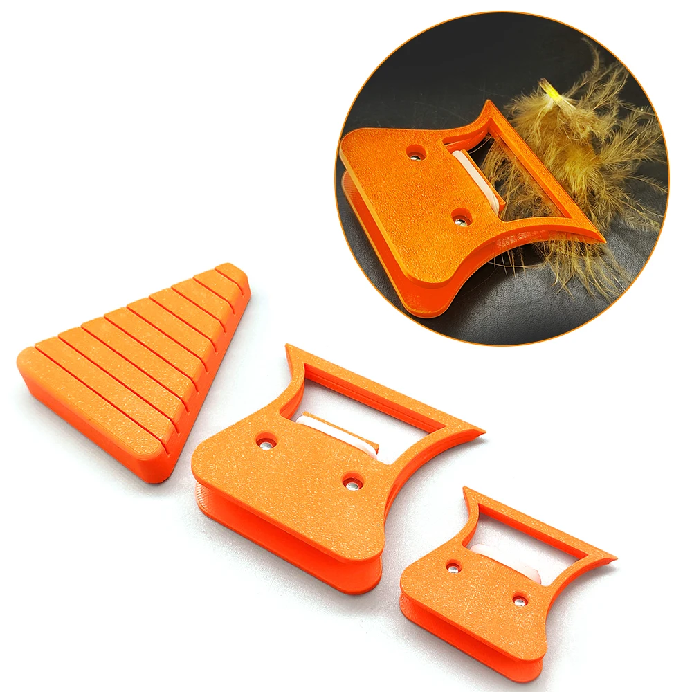 

Блок с перьями CDC, инструменты для завязывания мушек, зажимы для гибки перьев, инструменты для удержания коллажа, зажим-штабелер, зажимы для гибки перьев