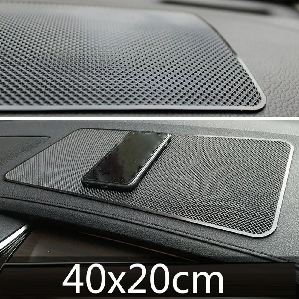 Car Dash Grip Mat Mobile Phone Holder Anti Slip Silicone Super Sticky Pad Anti-Skid Slip Proof Grip Mat For GPS Cell Phone