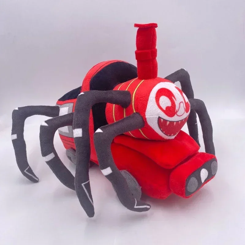 Choo-Choo Charles Peluche Gioco horror Peluche Figura Spider Animale Bambole di pezza morbide Charles Train Peluche Cuscino Regali di Natale