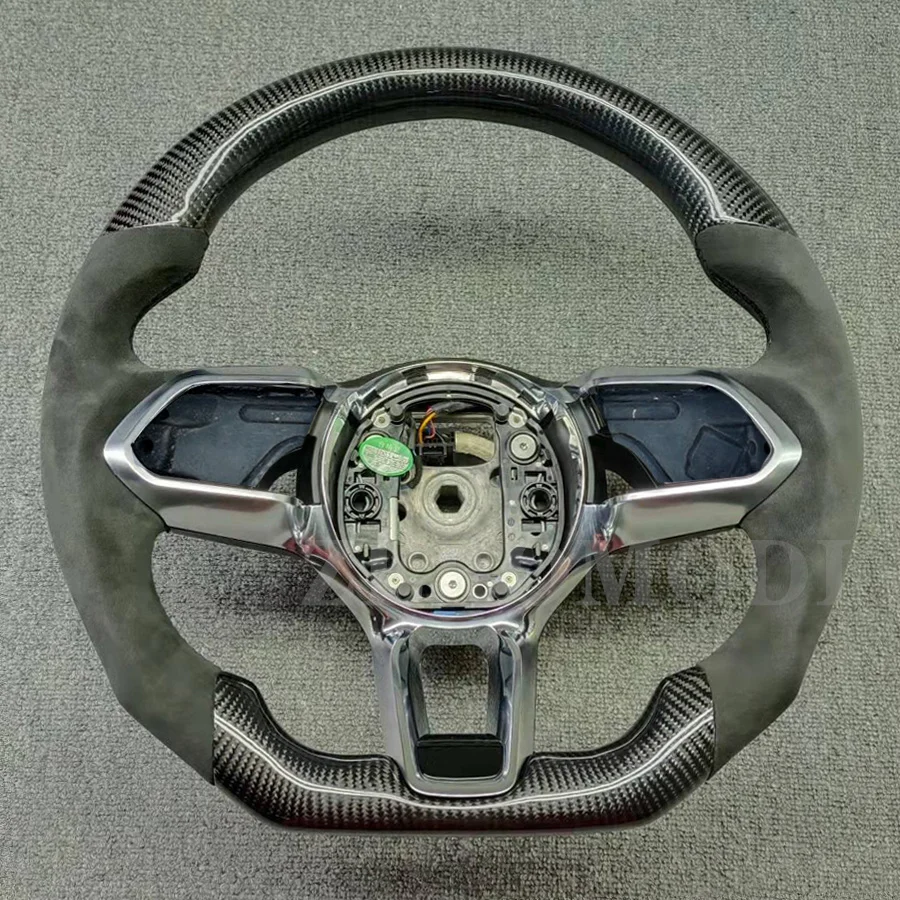 For Jaguar E-PACE EV400 XEL 2020 Cuatomized Real Carbon Fiber Sports Steering Wheel