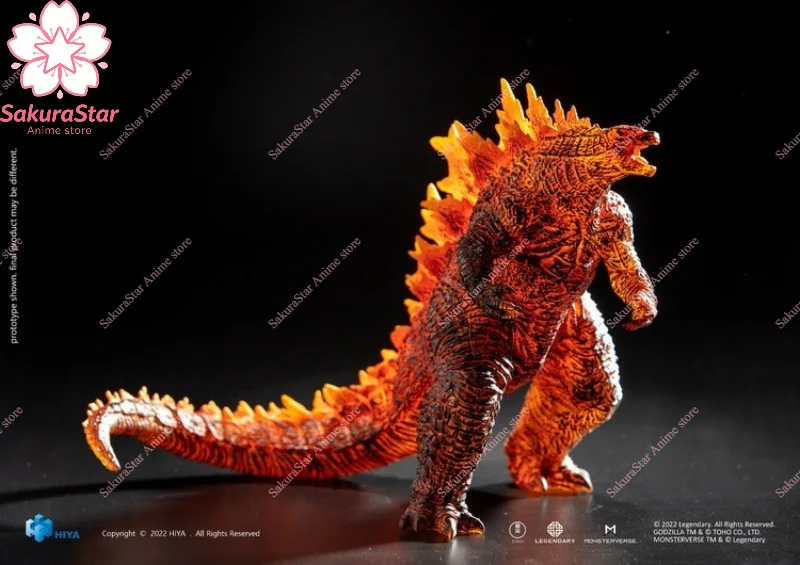

【In Stock】HIYA Godzilla King of Monsters Burning Godzilla New Year Limited Movable Collectible Monster Figure Gift