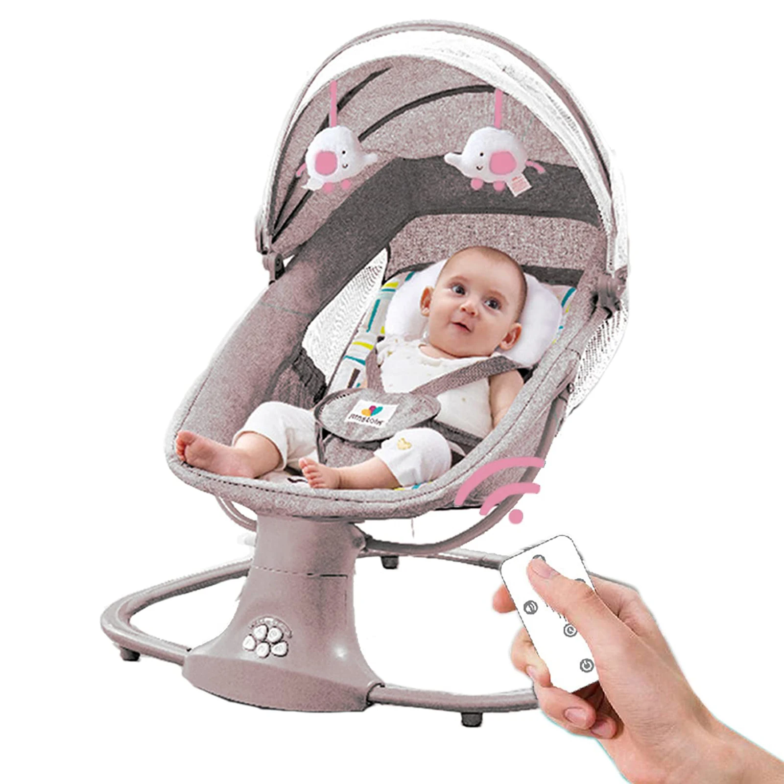 Baby bed Baby Electric Rocking chair Rocking  cradle for newborn baby swing Baby swing Electric rocking chair Things for babies