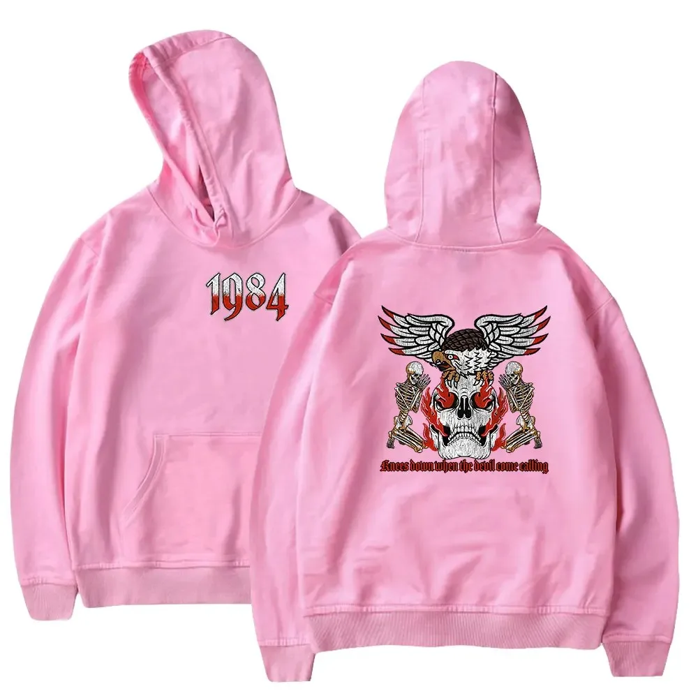 Felpa con cappuccio Unisex Jelly Roll Eagle Merch, felpa con cappuccio a maniche lunghe, stile Casual da donna, abbigliamento Hip Hop, 1984