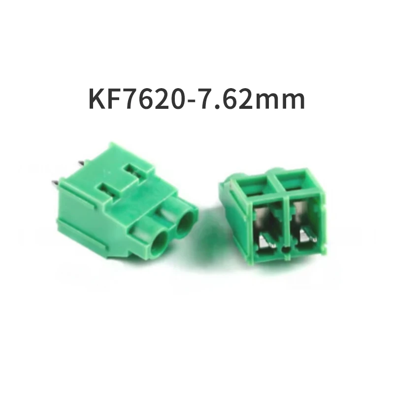 (10 Pieces) KF7620 - 7.62 - 2P 3P 4P Screw PCB Connector Terminal Block 7.62mm Pitch Straight Plug 7620