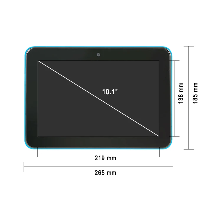 Système de panneau de réservation de tablette Android Poe, écran tactile de conférence, salle de réunion de bureau intelligente, RK3128, 10.1 pouces