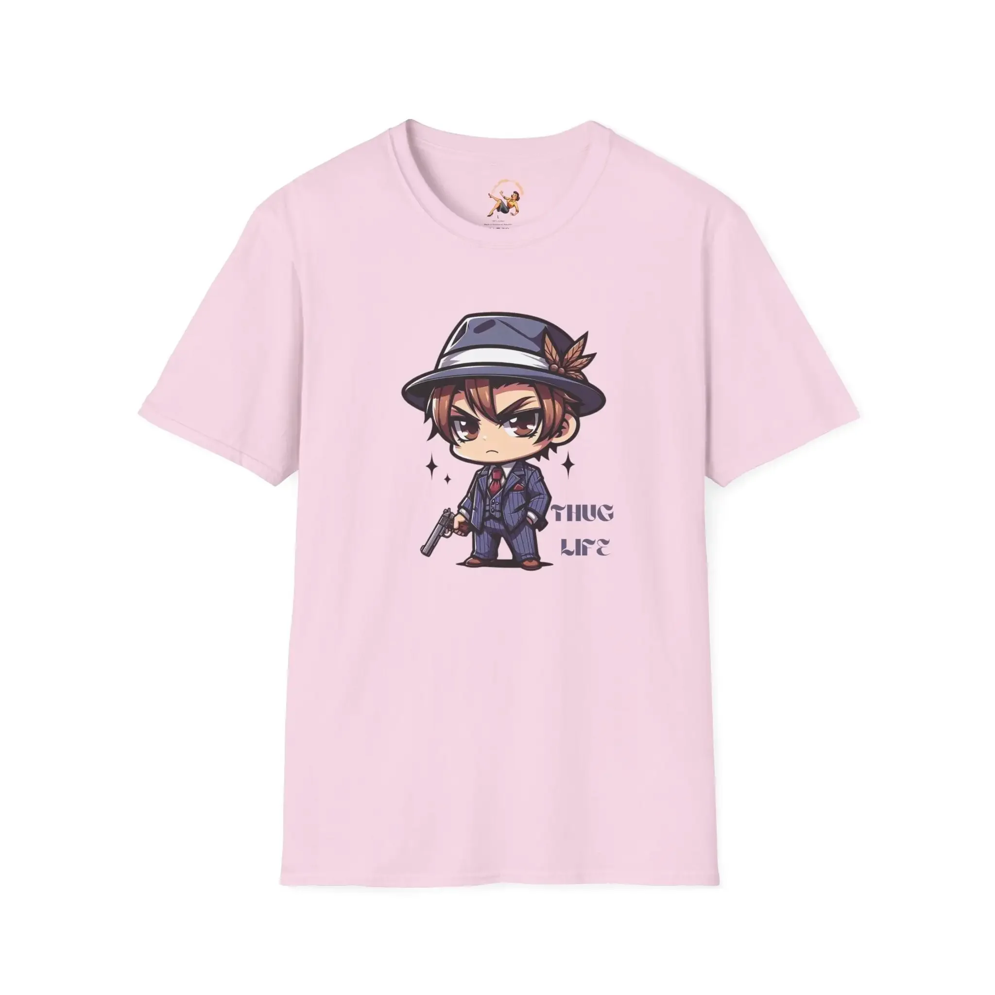 Thug Life T-Shirt Chibi Cute Gangster 30s Mob