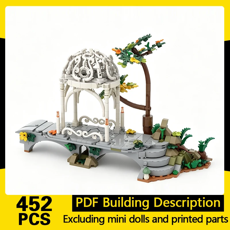 

Ring Movie Model MOC Building Bricks Gateway Entrance Passage Modular Technology Gifts Holiday Assemble Children Toys Suit