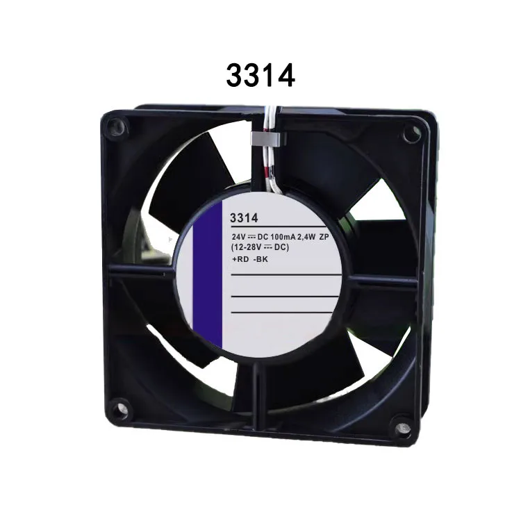 High end equipment cooling fan 3314 12V-28V 24V frequency converter fan 100mA 2.4W 90x90x32mm Axial flow fan