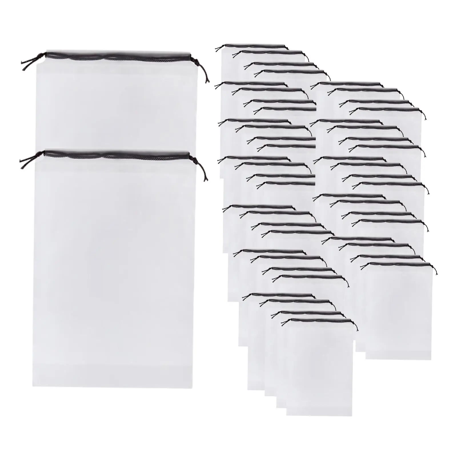 50x Shoe Bag Dustproof Convenient Packing Organizer for Home Traveling Sport Men