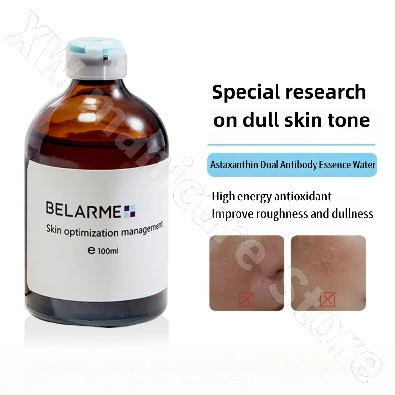 Astaxanthin Essence Water Hydrating Moisturizing Toner Brightens Skin Tone Soothing Repair Wet Compress Water 100ml