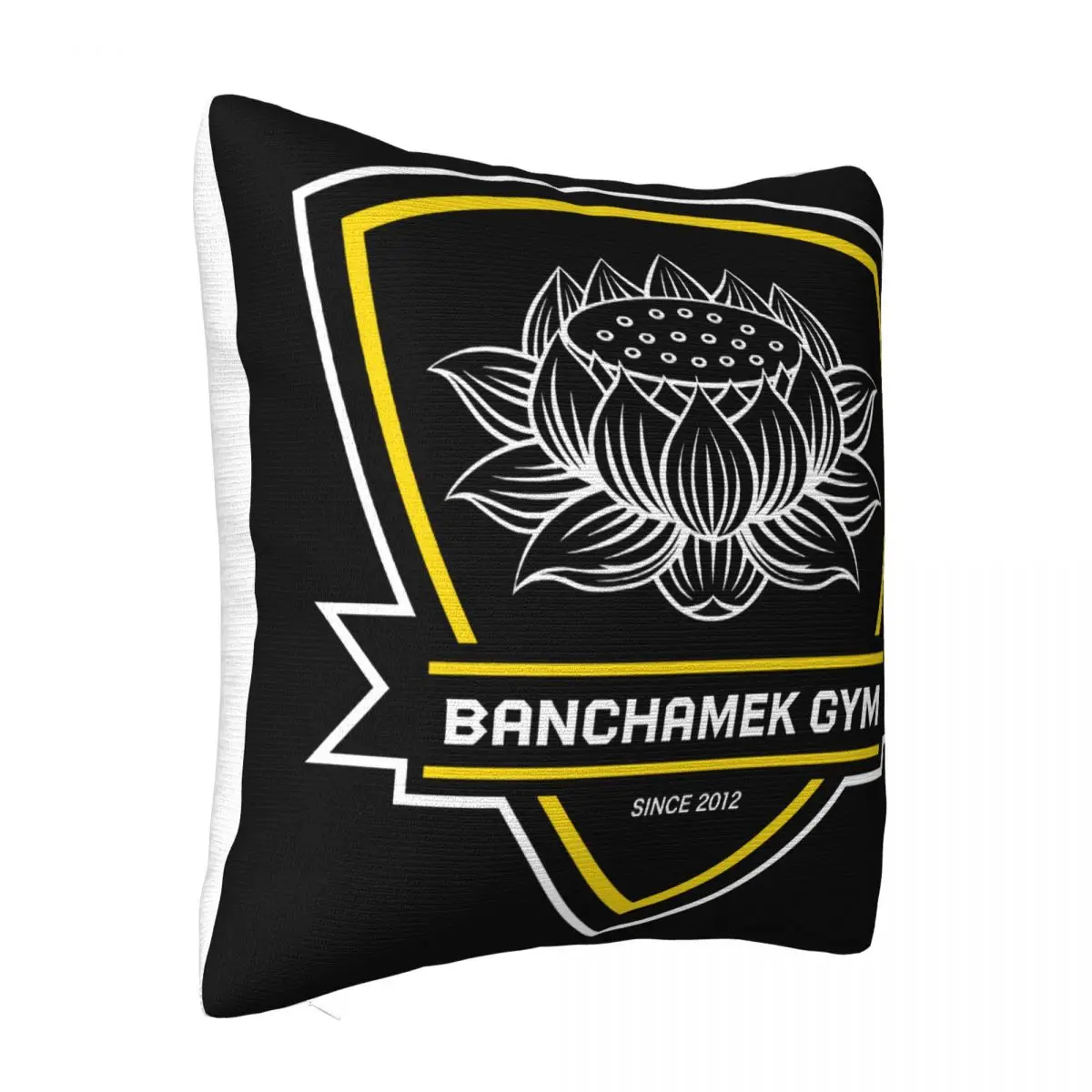 New Banchamek Gym Buakaw Por Pramuk Muay Thai Logo Mens Black Size S 3Xl Pillow Case