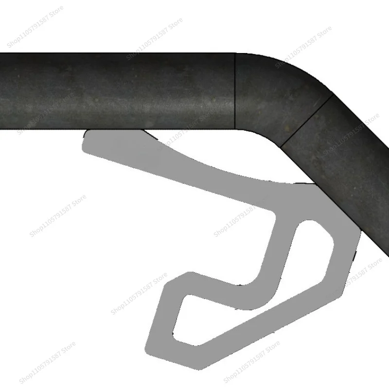 For Bow Flange Ruler, Pipe Prefabricated Ruler, Multi-function Supervision Measuring Ruler