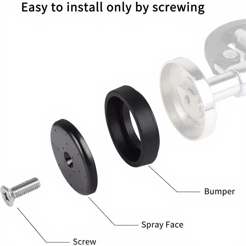 Pre Rinse Valve Face and Bumper Replacement Kit Plastic Construction for Long Lasting For Commercial Kitchen Use