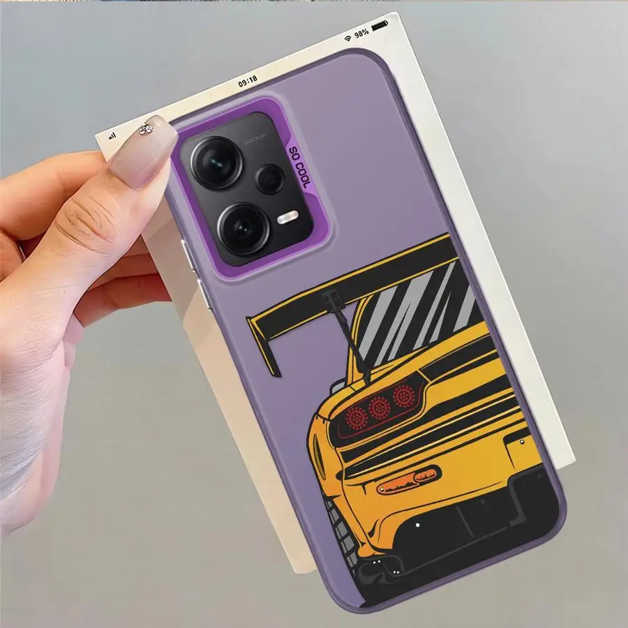 Capa traseira de telefone para Xiaomi Redmi 9C 13C A1 A2 Plus 10C A5 12C 9T 14C K60 Cool Car
