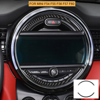 Car Central Control Decorative Sticker Frame For Mini Cooper JCW F54 F55 F56 F57 F60 Countryman Clubman Interior Accessories