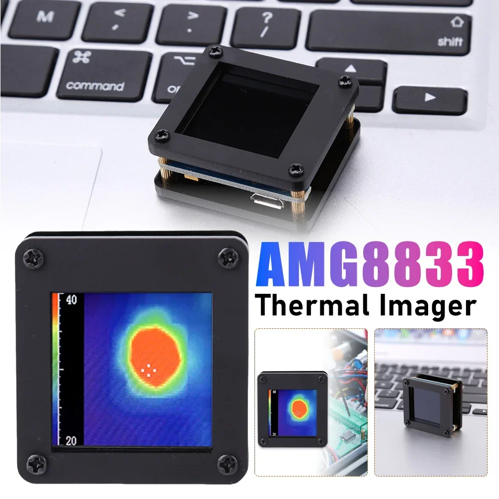 

Handheld LCD Display Thermal Imager Professional LCD Display Infrared Industrial Detection Thermometer Supplies