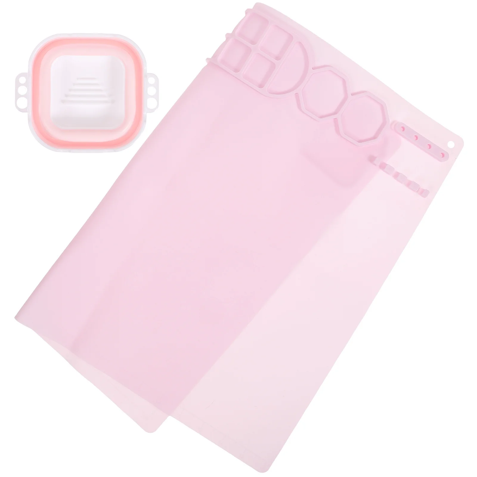 حصيرة طلاء من السيليكون، ورقة صب الراتنج غير اللاصقة، واقي حرفي مقاوم للحرارة لخياطة فن الأظافر، سهل