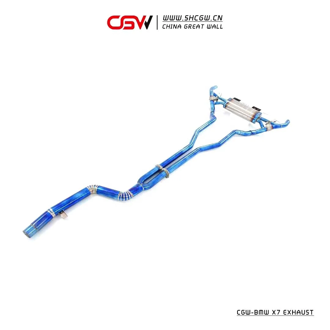 China Manufacturer High Performance Titanium Exhaust Muffler for  X7 G07 3.0T Valve Catback