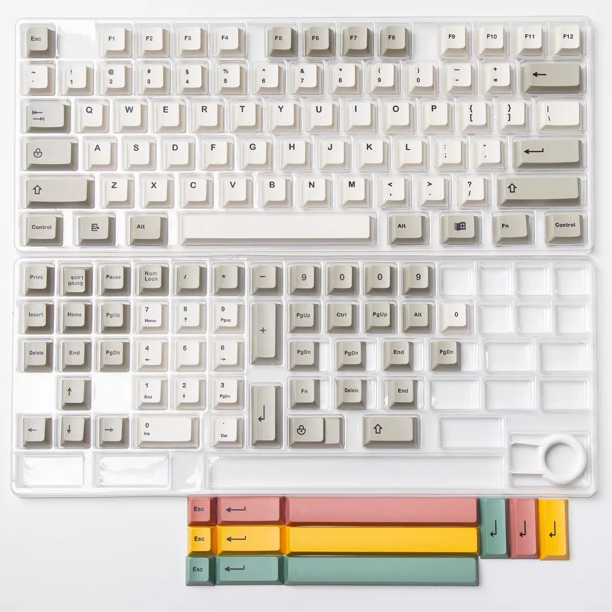 Gmk-キーボード用の昇華型印刷キーキャップ,9009キーボードキー