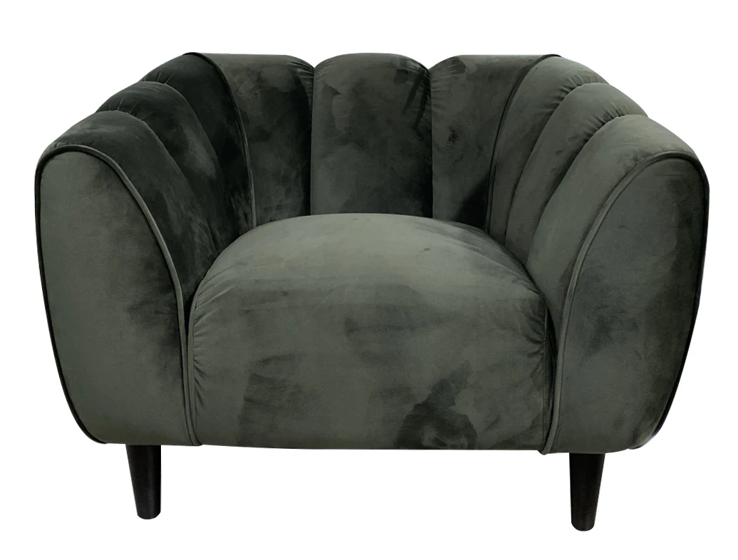 Nordic Modern Reclining Sofa Set - Three Seater Circular Sofa For Office Reception, Apartments, Home Offices, And Living Rooms