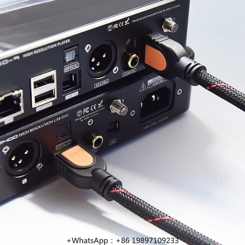 

High definition oxygen-free copper hdmi IIS cable I2S audio signal cable is suitable for Xiangsheng/Costa/Red Core
