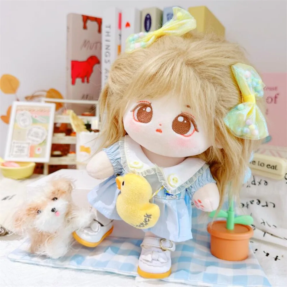 1 set Kindergarten Dress 20cm Cotton Doll Clothes Dress Up DIY Clothing Star Doll Clothes Suit Outfit Lovely