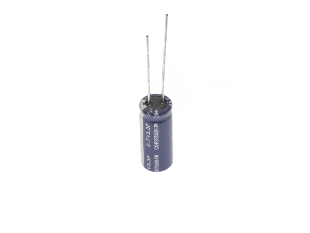 5PCS 2.7V 3.3F supercapacitor 8 * 20 farad capacitor original new products in stock