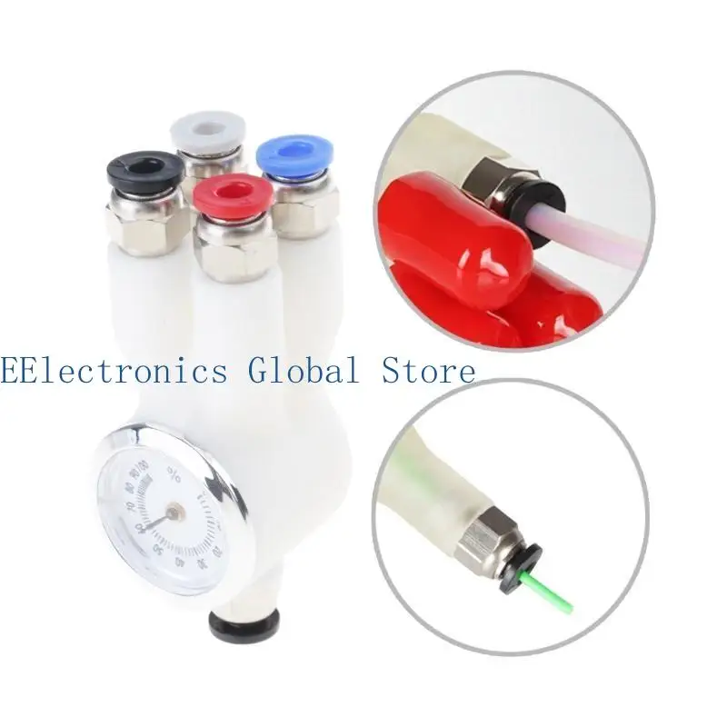 

плавный подавая разъем подачи принтера 462Б 3Д прозрачно входной порт смолы 4