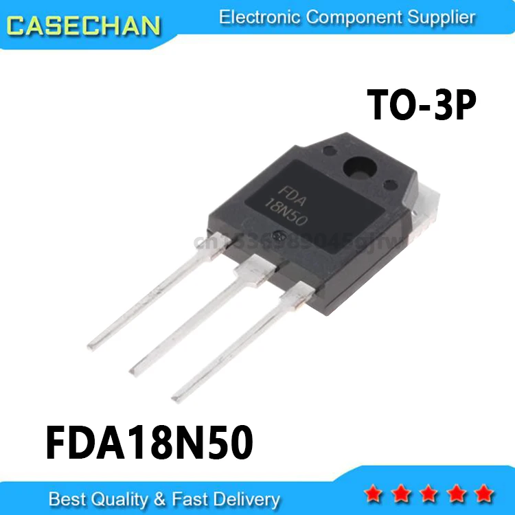 5PCS FDA18N50 18N50 TO-3P 500V 19A