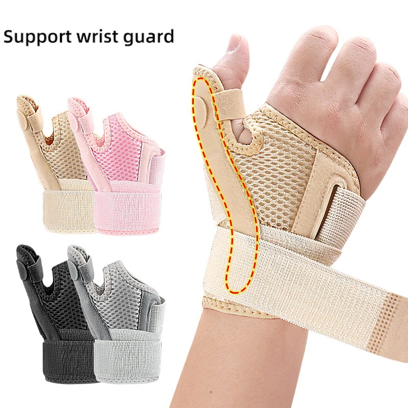 1 Stück verstellbare Handgelenk-Daumenstütze, flexible Schiene, Stabilisator, Immobilisator für Trigger-Daumen-Unterstützung