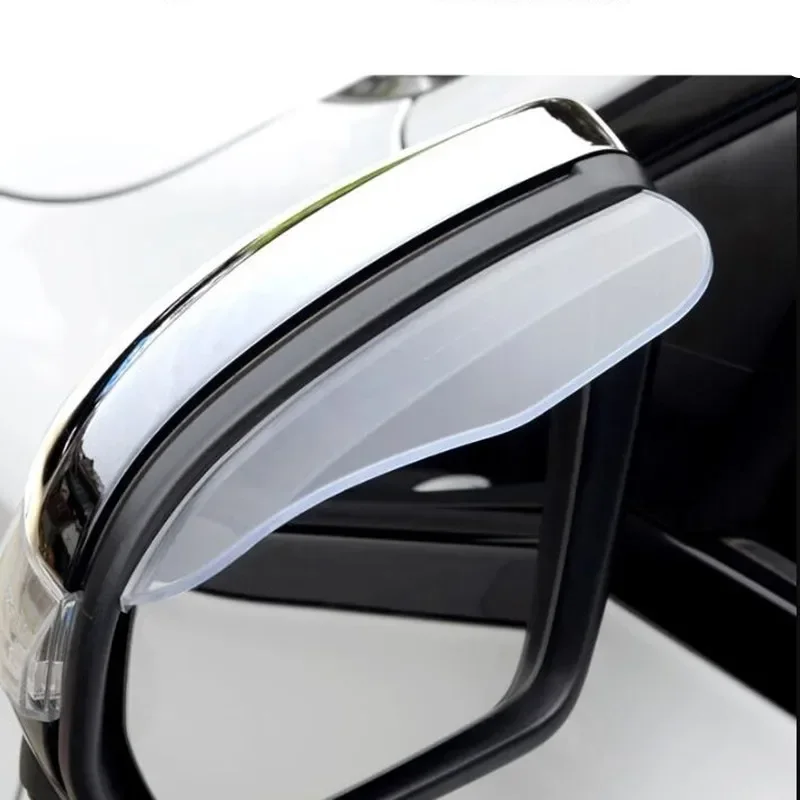 Universal 2Pcs Car Rearview Mirror Rain Eyebrow for Hyundai i10 i20 i30 i40 ix20 ix35 ix55 accent tucson H100 H200 H300 H350