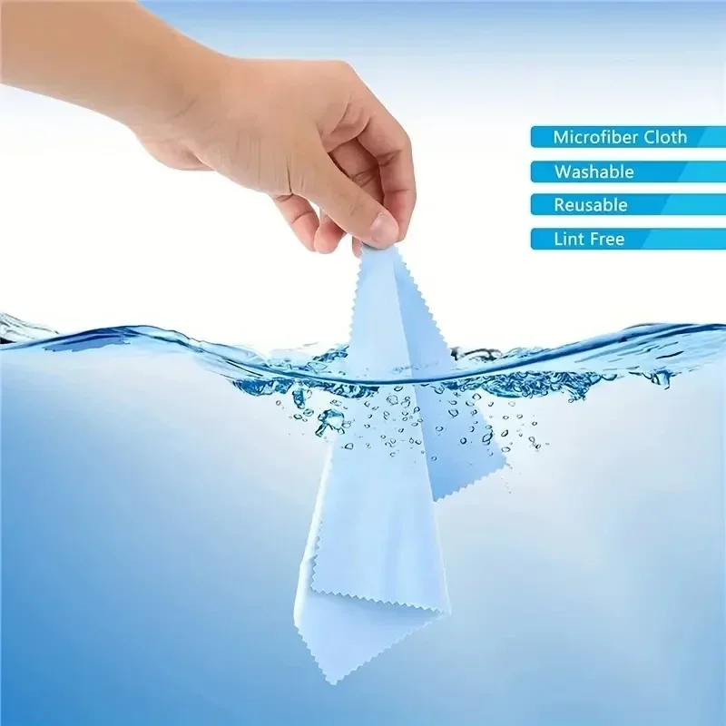 High Quality New Microfiber Cleaning Cloth Chamois Glasses Cleaner for Glass Cloths Len Phone Screen Cleanings Wipes Wholesale