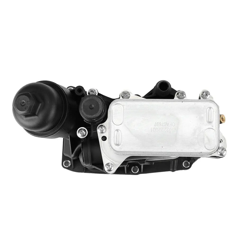 11428507697 Car New Engine Oil Filter Assembly Housing & Cooler For BMW Series X3 X5 N47 N57 F15 F25 2010-19