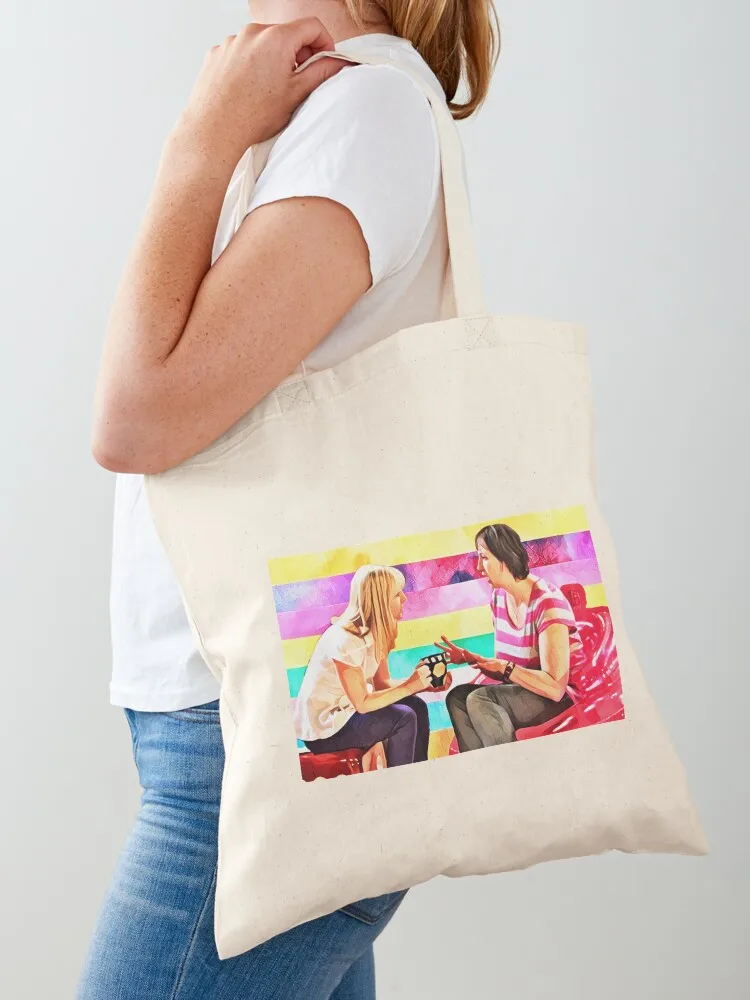 Miranda and Stevie Tote Bag Reusable bags custom bags Women's shopper bag canvas shopping bag Canvas Tote