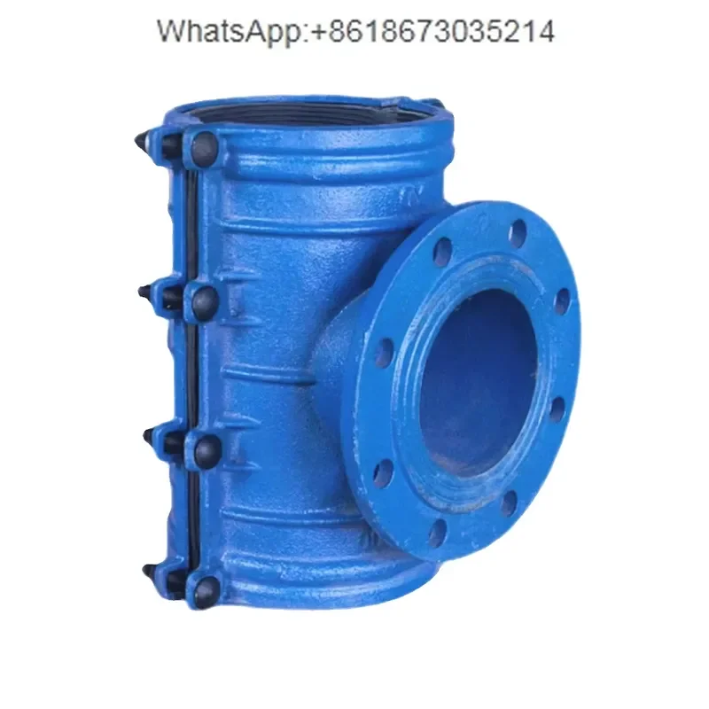 1PC for Three Way Huff Section Flange Variable Diameter Hoop Water Pipe Separator Quick Interface Length 30 cm