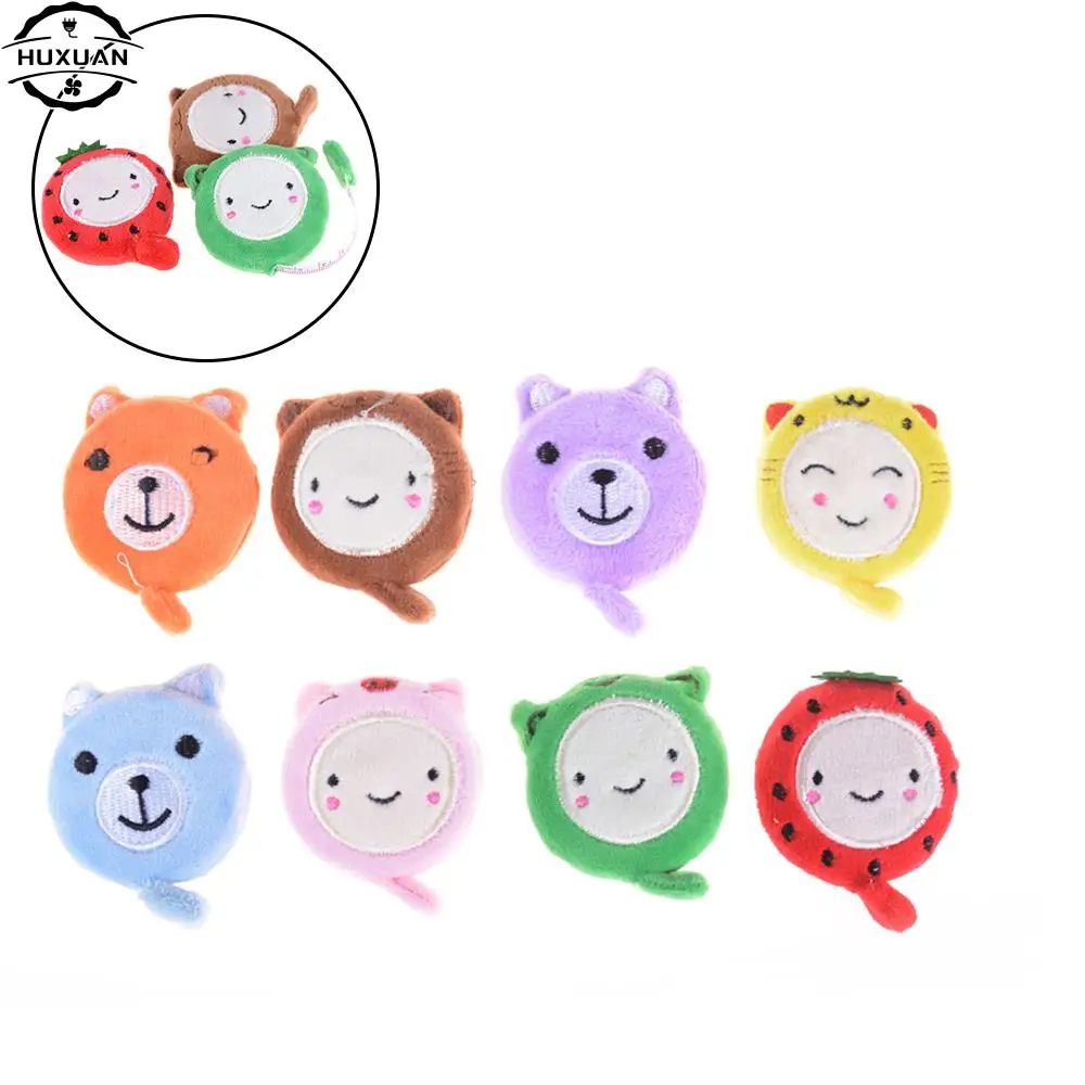 150cm 60 Inch Cute Cartoon Plush Retractable Tape Measure Ruler Sewing Tool Tape Measures Resultswa